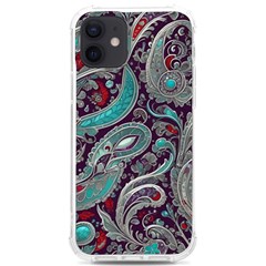 Seamless Pattern Paisley Decorative Iphone 12/12 Pro Tpu Uv Print Case by Paksenen