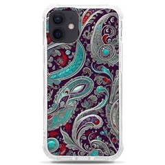 Seamless Pattern Paisley Decorative Iphone 12 Mini Tpu Uv Print Case	 by Paksenen