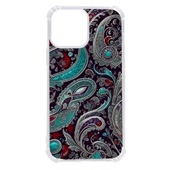 Seamless Pattern Paisley Decorative Iphone 13 Pro Max Tpu Uv Print Case by Paksenen