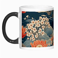 Seamless Pattern Chinoiserie Flowers Morph Mug by Paksenen