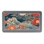 Seamless Pattern Chinoiserie Flowers Memory Card Reader (Mini) Front