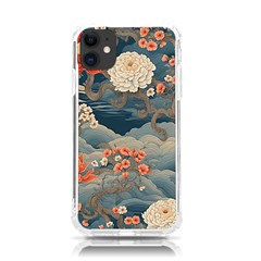 Seamless Pattern Chinoiserie Flowers Iphone 11 Tpu Uv Print Case by Paksenen