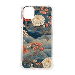 Seamless Pattern Chinoiserie Flowers Iphone 11 Pro Max 6 5 Inch Tpu Uv Print Case by Paksenen