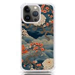 Seamless Pattern Chinoiserie Flowers iPhone 13 Pro TPU UV Print Case Front