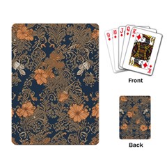 Seamless Pattern Patterns Leaves Vintage Playing Cards Single Design (rectangle)