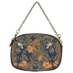 Seamless Pattern Patterns Leaves Vintage Chain Purse (two Sides)