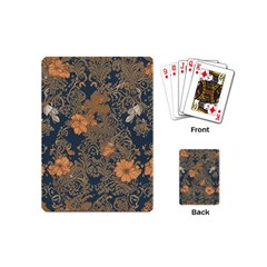 Seamless Pattern Patterns Leaves Vintage Playing Cards Single Design (mini)