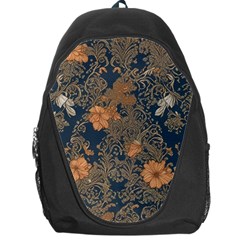 Seamless Pattern Patterns Leaves Vintage Backpack Bag