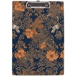 Seamless Pattern Patterns Leaves Vintage A4 Acrylic Clipboard Front