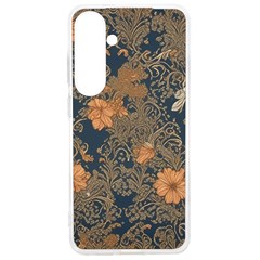 Seamless Pattern Patterns Leaves Vintage Samsung Galaxy S24 Ultra 6 9 Inch Tpu Uv Case by Paksenen