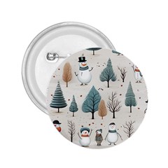 Snowman Snow Christmas 2 25  Buttons