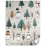 Snowman Snow Christmas Canvas 12  x 16  11.86 x15.41  Canvas - 1