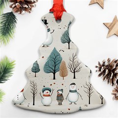 Snowman Snow Christmas Ornament (christmas Tree) 