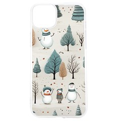 Snowman Snow Christmas Iphone 15 Tpu Uv Print Case