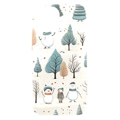 Snowman Snow Christmas Iphone 15 Black Uv Print Pc Hardshell Case