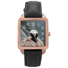 Digital Rebel  Rose Gold Leather Watch  by 1xmerch