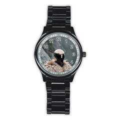 Digital Rebel  Stainless Steel Round Watch by 1xmerch