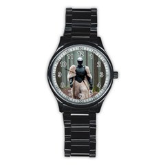 Digital Rebel (11) Stainless Steel Round Watch by 1xmerch