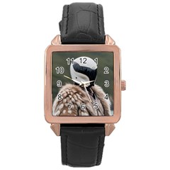 Digital Rebel (13) Rose Gold Leather Watch  by 1xmerch