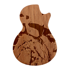 Digital Rebel (13) Guitar Shape Wood Guitar Pick Holder Case And Picks Set by 1xmerch