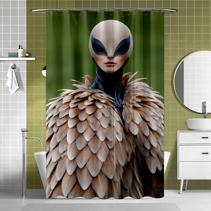 Digital Rebel (14) Shower Curtain 48  x 72  (Small) 