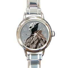 Digital Rebel (18) Round Italian Charm Watch by 1xmerch