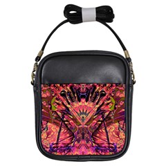 Trippy Garland Girls Sling Bag