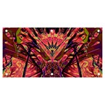 Trippy Garland Banner and Sign 6  x 3  Front