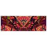 Trippy Garland Banner and Sign 9  x 3  Front