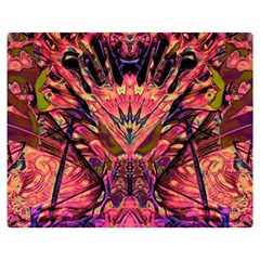 Trippy Garland Premium Plush Fleece Blanket (medium)