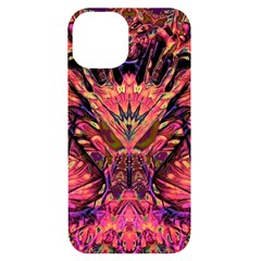 Trippy Garland Iphone 14 Black Uv Print Case by MRNStudios