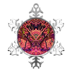 Trippy Garland Metal Small Snowflake Ornament