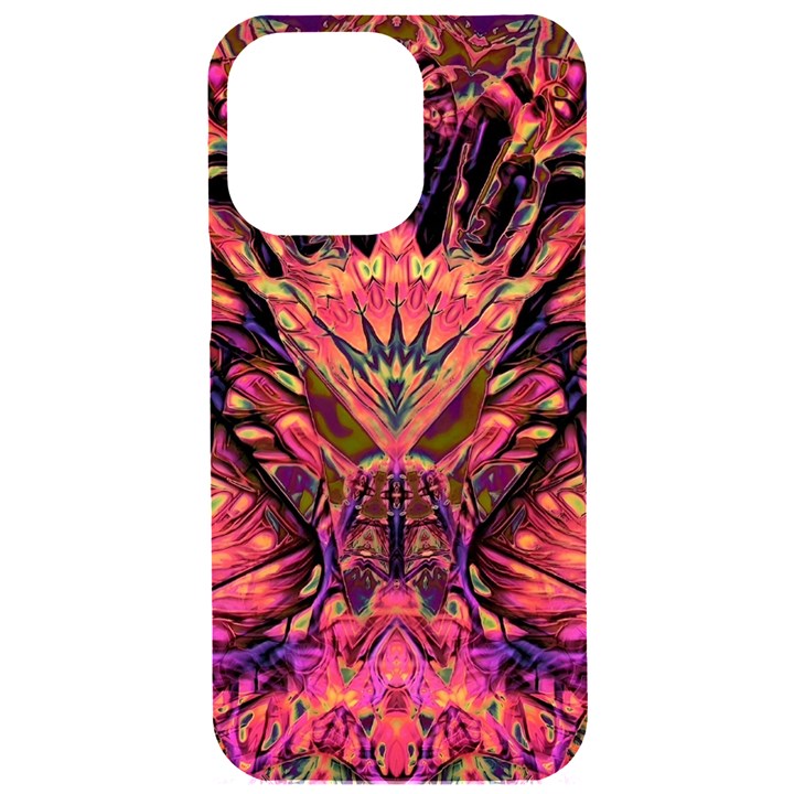 Trippy Garland iPhone 15 Pro Max Black UV Print PC Hardshell Case