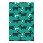 Happy Dogs Animals Pattern Shower Curtain 48  x 72  (Small)  Curtain(48  X 72 )