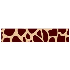 Animal Print Girraf Patterns Small Premium Plush Fleece Scarf