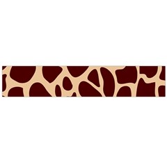 Animal Print Girraf Patterns Large Premium Plush Fleece Scarf  by Ket1n9