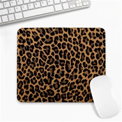 Tiger Skin Art Pattern Large Mousepad by Ket1n9