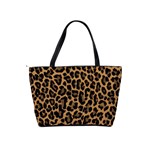 Tiger Skin Art Pattern Classic Shoulder Handbag Back