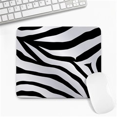 White Tiger Skin Large Mousepad by Ket1n9