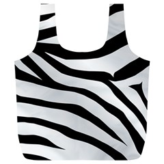 White Tiger Skin Full Print Recycle Bag (xl) by Ket1n9