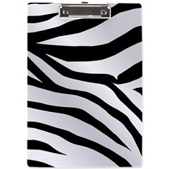 White Tiger Skin A4 Acrylic Clipboard by Ket1n9