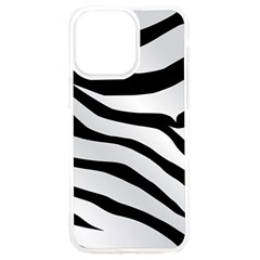 White Tiger Skin Iphone 15 Pro Max Tpu Uv Print Case