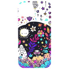 Rainbow Fun Cute Minimal Doodle Iphone 15 Pro Black Uv Print Pc Hardshell Case by Bedest