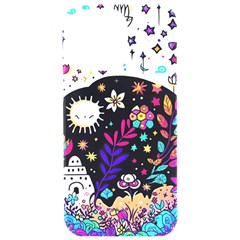 Rainbow Fun Cute Minimal Doodle Iphone 15 Pro Max Black Uv Print Pc Hardshell Case