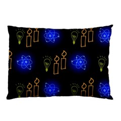 Background Doodles Candles Graphic Pillow Case (two Sides) by Bedest