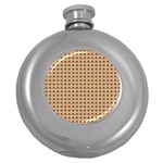 Olimedbege Round Hip Flask (5 oz) Front