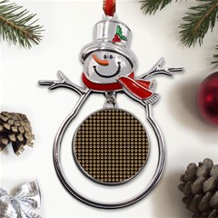 Olimedblk Metal Snowman Ornament