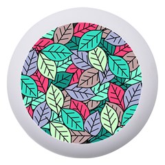 Pattern Leaves Background Nature Dento Box With Mirror