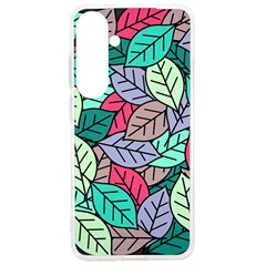 Pattern Leaves Background Nature Samsung Galaxy S24 Ultra 6 9 Inch Tpu Uv Case by Proyonanggan