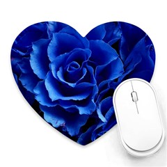 Roses Flowers Plant Romance Heart Mousepad by Proyonanggan